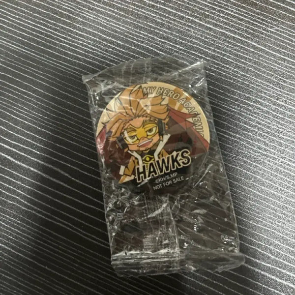 [BUNJANG] My Hero Academia KuraSushi Collaboration Hawks Can Badge (Sealed) / 나의히어로아카데미아) 쿠라스시 콜라보 호크스 캔뱃지 미개봉