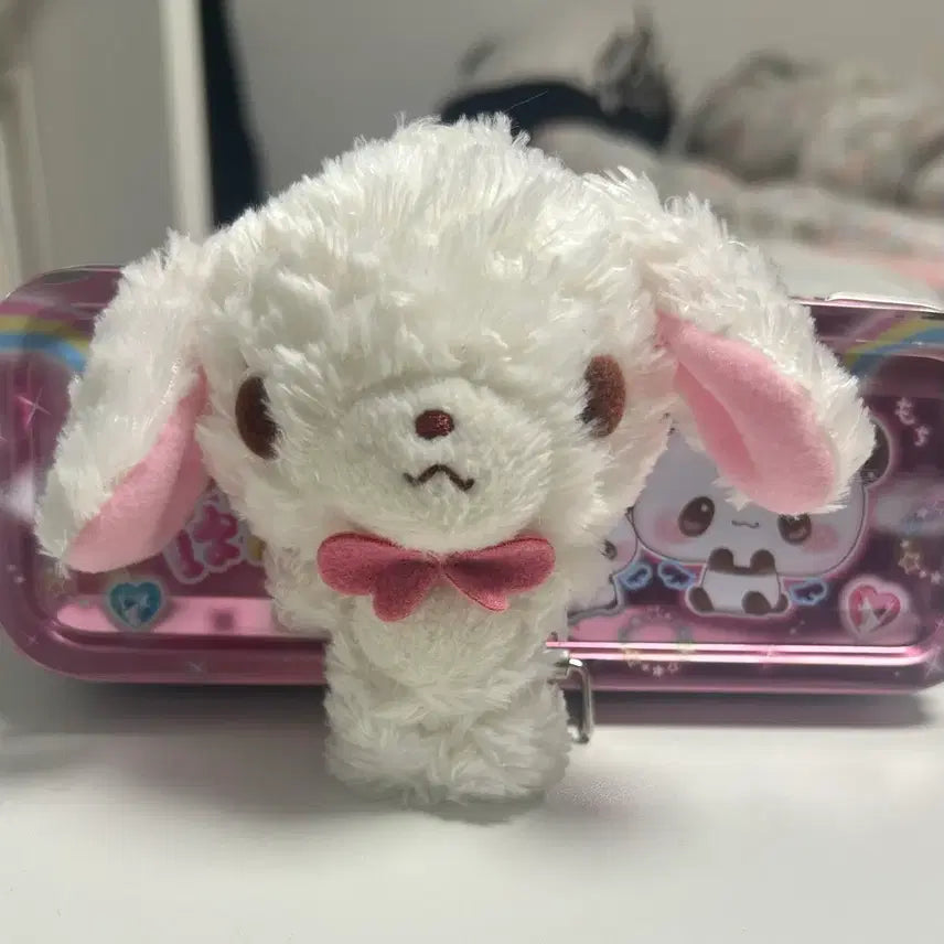 [BUNJANG] Shirousa Sugarbunnies Blue Tag Keychain / 복실 시로우사 블루택o 키링 슈가바니즈