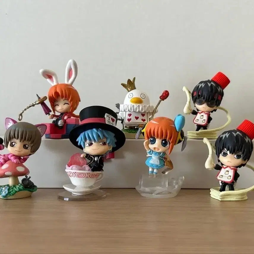 [BUNJANG] Gintama Strange Kingdom Kin-san 7-Piece Bundle Set / 일괄) 은혼 푸치캬라 푸치캐러 이상한 나라의 긴상 7종