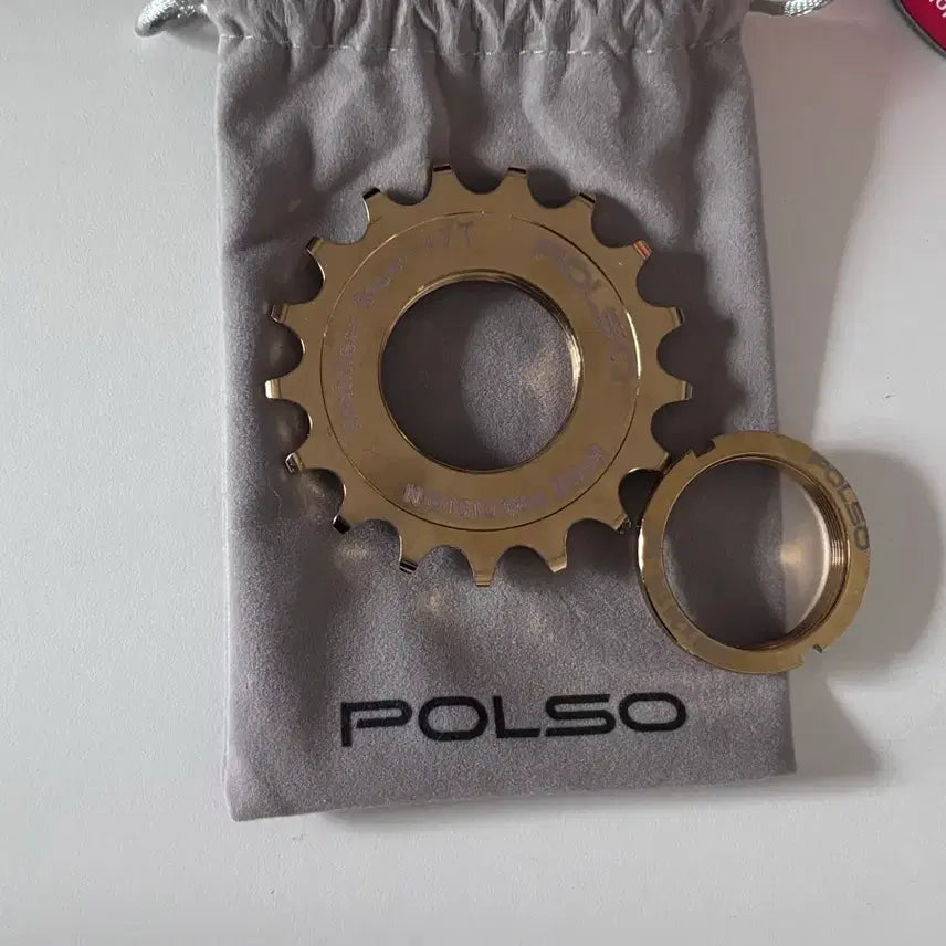 [BUNJANG] Polso Stainless Steel Gold Cog / Polso스테인리스 골드 코그