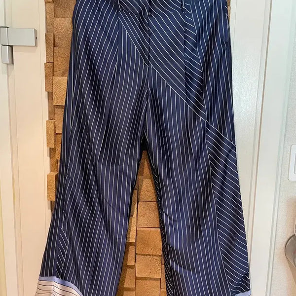 [BUNJANG] Mango Stripe Pants M / 망고 스트라이프 팬츠 M