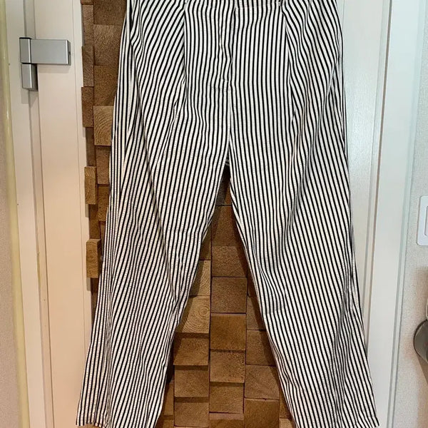 [BUNJANG] Mango Stripe Pants M / 망고 스트라이프 팬츠 M