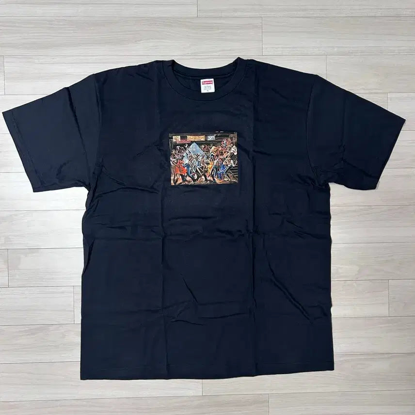 [BUNJANG] Supreme x Ernie Barnes Collaboration T-Shirt XL Black 25ss / (XL)슈프림x어니반스 티셔츠  -25ss