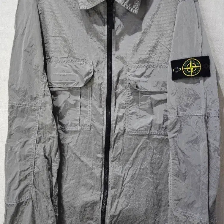 [BUNJANG] Stone Island Nylon Metal Overshirt L / [백화점판/S급] 스톤아일랜드 나일론 메탈 오버셔츠 100/L