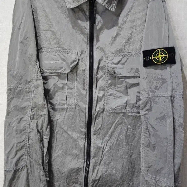 [BUNJANG] Stone Island Nylon Metal Overshirt L / [백화점판/S급] 스톤아일랜드 나일론 메탈 오버셔츠 100/L