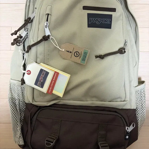 [BUNJANG] JanSport Envoy Backpack (Desert Beige) / 잔스포츠 엔보이 백팩 (데저트 베이지)