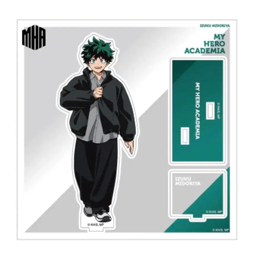 [BUNJANG] My Hero Academia Baseyard Tokyo Standing Illustration Acrylic Izuku Midoriya / 나히아 히로아카 베이스야드 도쿄 스탠딩 일러스트 아크릴 미도리야 이즈쿠