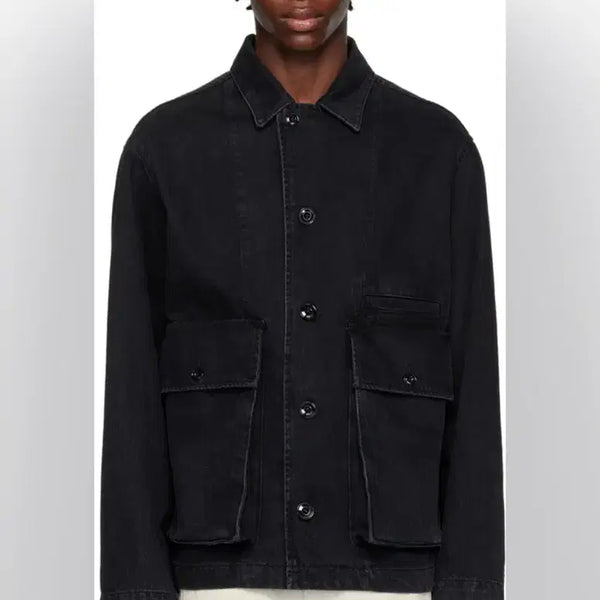 [BUNJANG] Lemaire Boxy Denim Jacket Black / 르메르 박시 데님 자켓 블랙(L)센스 익스클루시브