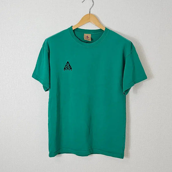 [BUNJANG] Nike ACG Logo Short Sleeve T-Shirt Lucid Green (International XS) / 나이키 ACG 로고 반팔 티셔츠 루시드그린 해외 XS 95