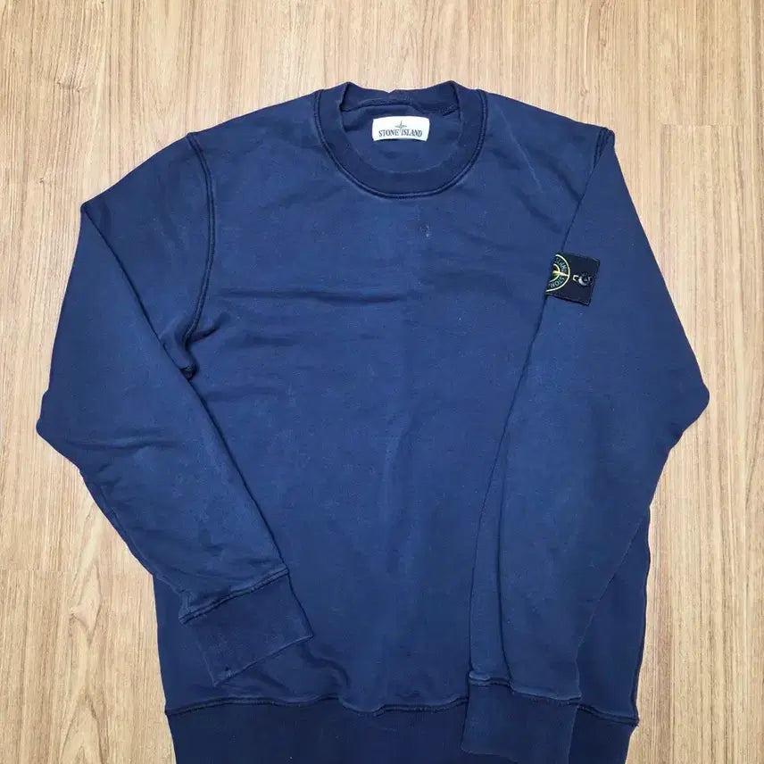 [BUNJANG] Stone Island Navy Sweatshirt L / 스톤아일랜드 네이비 맨투맨 L