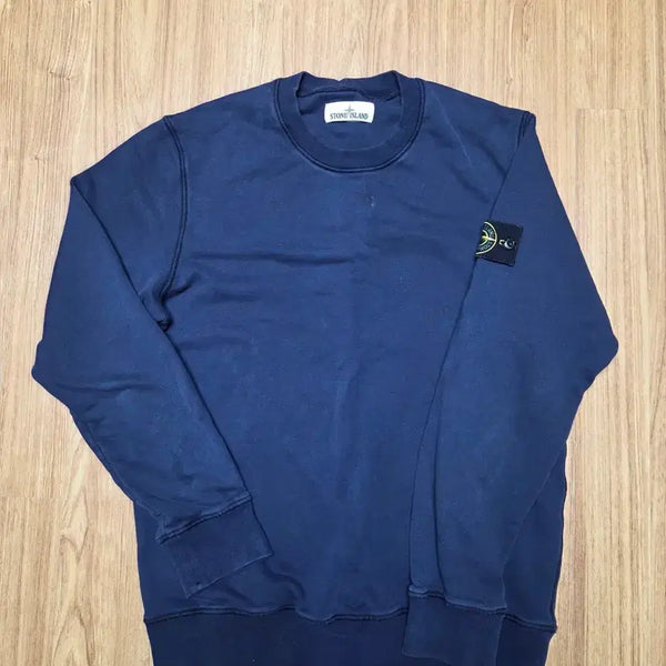 [BUNJANG] Stone Island Navy Sweatshirt L / 스톤아일랜드 네이비 맨투맨 L