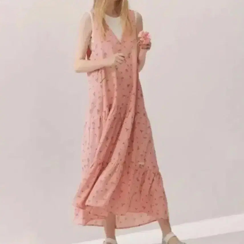 [BUNJANG] Thursday Island Sleeveless Long Dress / 썰스데이아일랜드 민소매 원피스