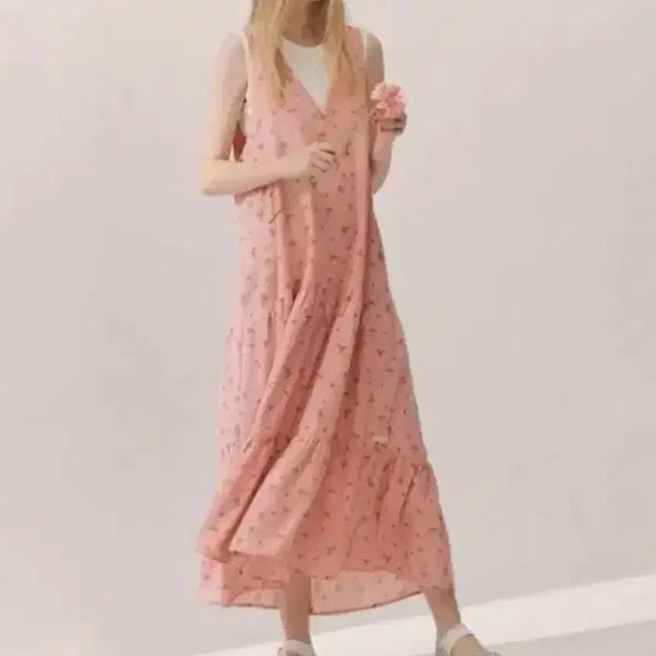 [BUNJANG] Thursday Island Sleeveless Long Dress / 썰스데이아일랜드 민소매 원피스