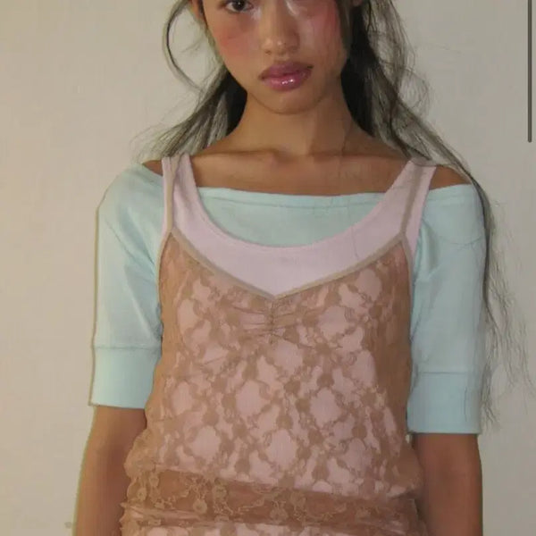 [BUNJANG] Shop Fairy Sleeveless Set / 샵페어리 슬리브리스 세트