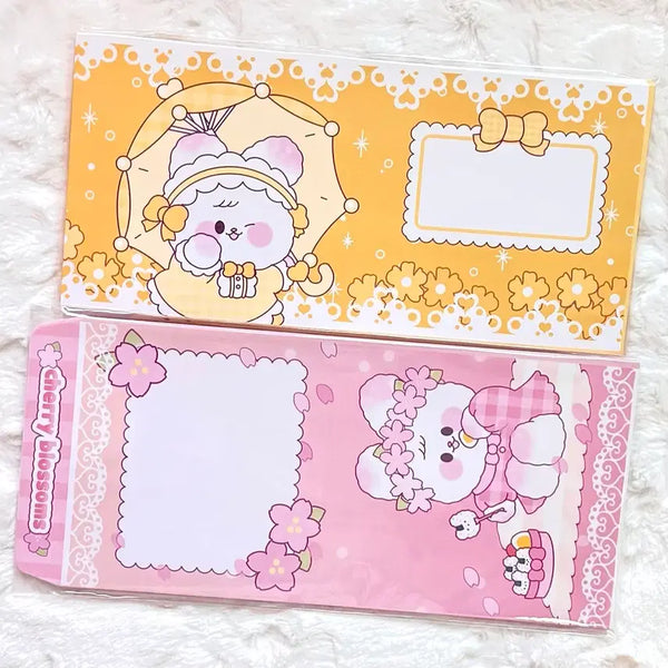 [BUNJANG] Assorted Sealing Sticker Mix (5 sheets) / 포용_소봉투 믹스 5장 (슈니 엥꼬님 히님 비비님 등)