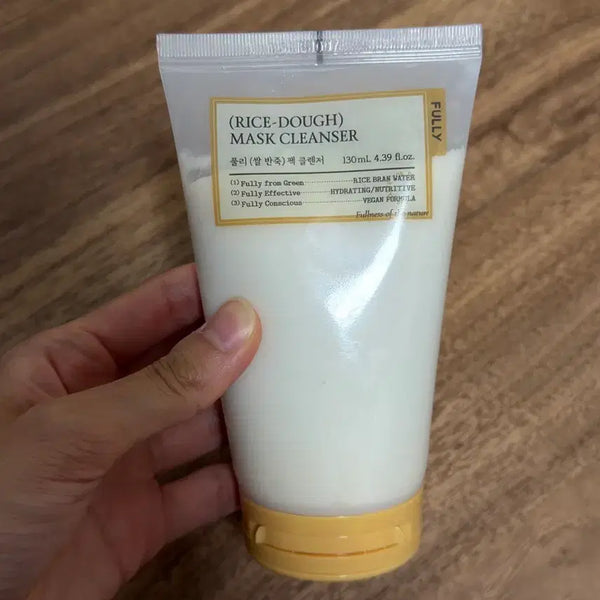 [BUNJANG] Full Earth Rice Dough Vegan Pack Cleanser (New) + Mini Sample / 풀리 쌀반죽 비건팩클렌저 새상품 + 미니샘플