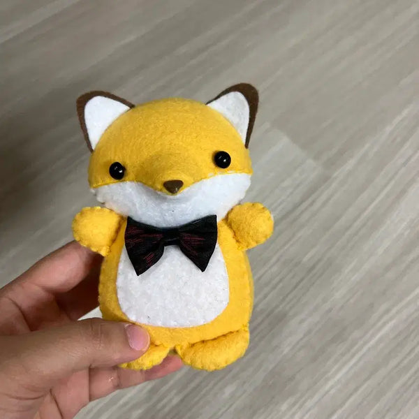 [BUNJANG] Vintage Japanese Felt Fox Doll / 일본 펠트 여우 빈티지 인형