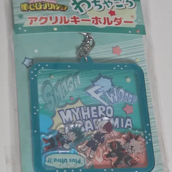 [BUNJANG] My Hero Academia Jump Shop Acrylic Keychain - Katsuki Bakugo, Izuku Midoriya, Shoto Todoroki / 유일매물) 나히아 히로아카 점프샵 아크릴 키링 바쿠고 미도리야 쇼토