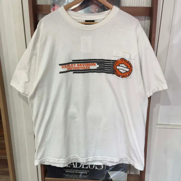 [BUNJANG] Harley-Davidson Printing Short Sleeve T-Shirt / 할리데이비슨 프린팅 반팔 티셔츠