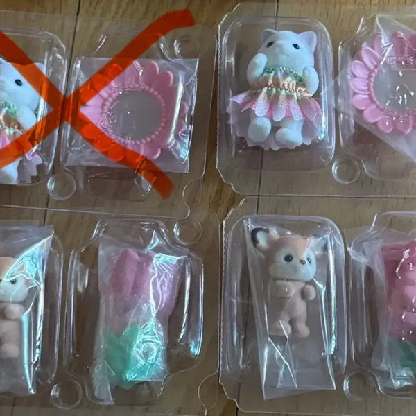 [BUNJANG] Sylvanian Families Baby Fairy Forest Blind Pack Latte Cat & Deer / 실바니안 아기요정의 숲 블라인드 팩 라떼고양이 사슴