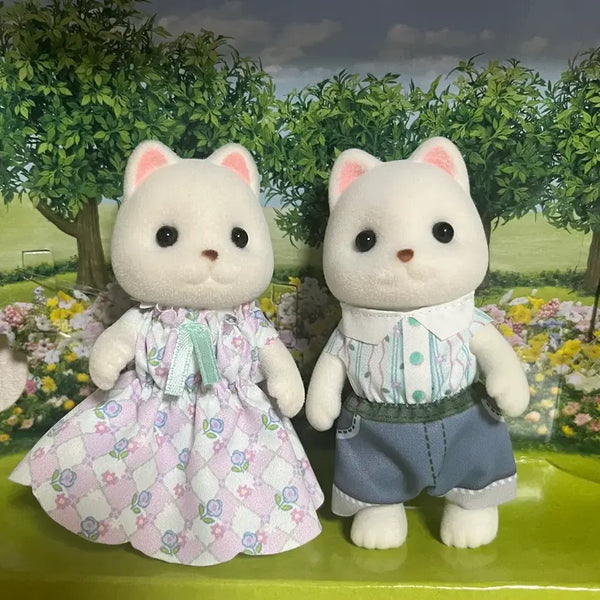 [BUNJANG] Sylvanian Families Pomeranian Family Set / 실바니안 포메라니안 엄마 아빠 일괄