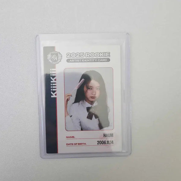[BUNJANG] Tererka 2025 K-Pop Rookie Kiki Student ID Card / 2025 테레카 케이팝 루키 키키 학생증 카드