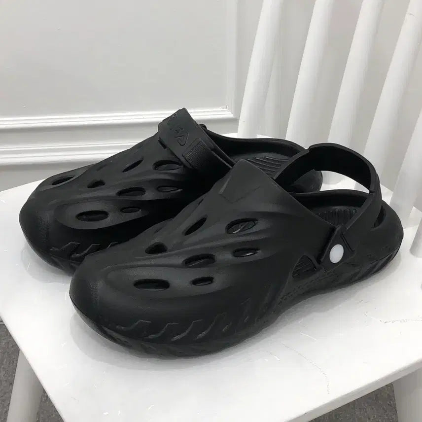 [BUNJANG] Waterproof Rubber Slides Sandals / 아쿠아 슬리퍼 샌들 러버슈즈 방수