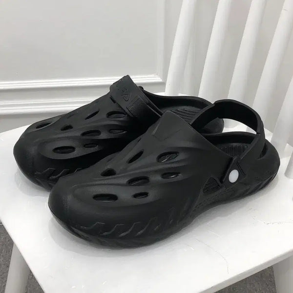 [BUNJANG] Waterproof Rubber Slides Sandals / 아쿠아 슬리퍼 샌들 러버슈즈 방수