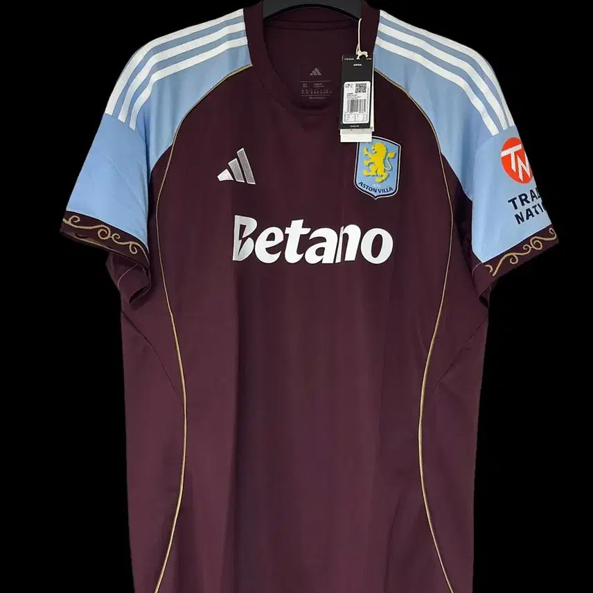 [BUNJANG] Aston Villa 2025-26 Home Football Jersey XL / 25-26 아스톤빌라 홈 유니폼