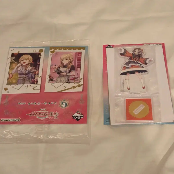 [BUNJANG] THE iDOLM@STER Part 3 Ichiban Kuji H Prize, G Prize Acrylic Stand & Photocard Bundle / 일괄) 학원 아이돌마스터 파트3 이치방쿠지 제일복권 H상, G상