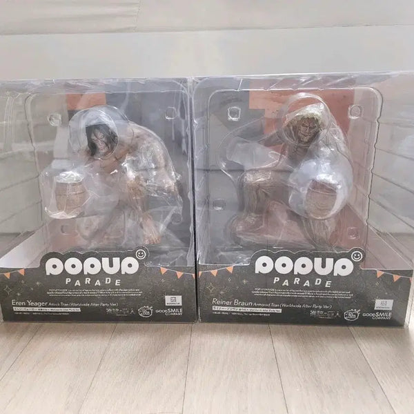[BUNJANG] Pop Up Parade Eren Yeager & Armored Titan Party Version Figure / 팝업퍼레이드 진격의거인 에렌 & 갑옷거인 파티버전