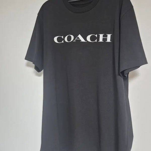 [BUNJANG] Coach Logo Short Sleeve T-Shirt Size M / [새상품] 코치 로고 반팔티 M사이즈