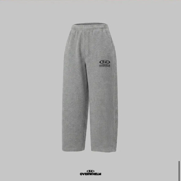[BUNJANG] 압도 Overwhelm Waffle Grey Long Pants Size 2 / 압도 overwhelm 와플 그레이 긴바지 2사이즈 판매합니다