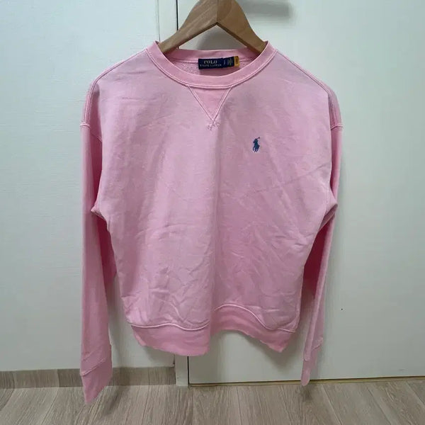[BUNJANG] Polo Ralph Lauren Sweatshirt Pink Size S / 정품 폴로 랄프로렌 맨투맨 핑크 S 사이즈
