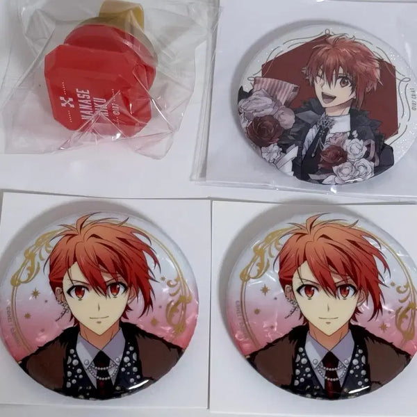 [BUNJANG] I-NANA Riku Can Badge & Ring Light Bundle / 아이나나 리쿠 캔뱃지 링라이트