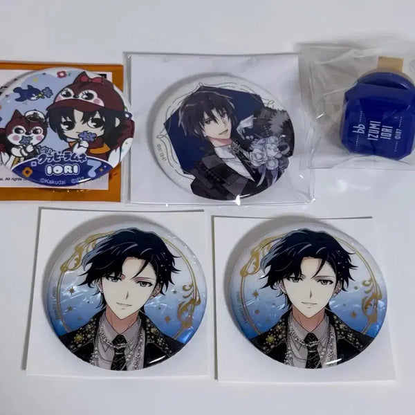 [BUNJANG] IDOLiSH7 Iori Can Badge & Ring Light Bundle / 아이나나 이오리 캔뱃지 링라이트