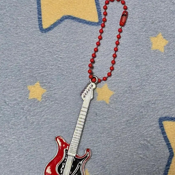 [BUNJANG] Y2K Rockstar Guitar Keychain / 급전)))) 락스타 기타 y2k 키링