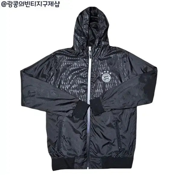 [BUNJANG] FC Bayern Munich Street Windbreaker Jacket / 바이에른 뮌헨 스트릿 바람막이 자켓