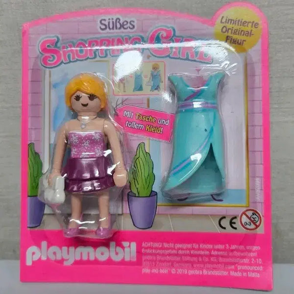 [BUNJANG] Playmobil Pink Magazine Shopping Girl Figure / 플레이모빌 핑크매거진 쇼핑걸(잡지X)