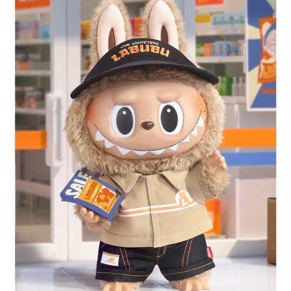 [BUNJANG] Pop Mart Labubu Suspicious Convenience Store Series Plush Doll (37cm) / 정품 팝마트 라부부 수상한 편의점 시리즈 인형37 cm