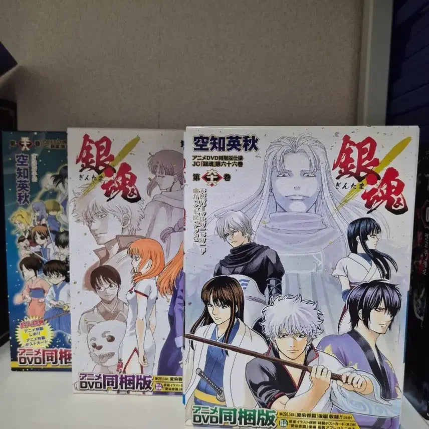[BUNJANG] Gintama 58, 65, 66 DVD Edition & 64-70, 74-76 Manga Bundle / 은혼 58,65,66권 dvd 동봉판&64~70,74~76권 등 일괄판매