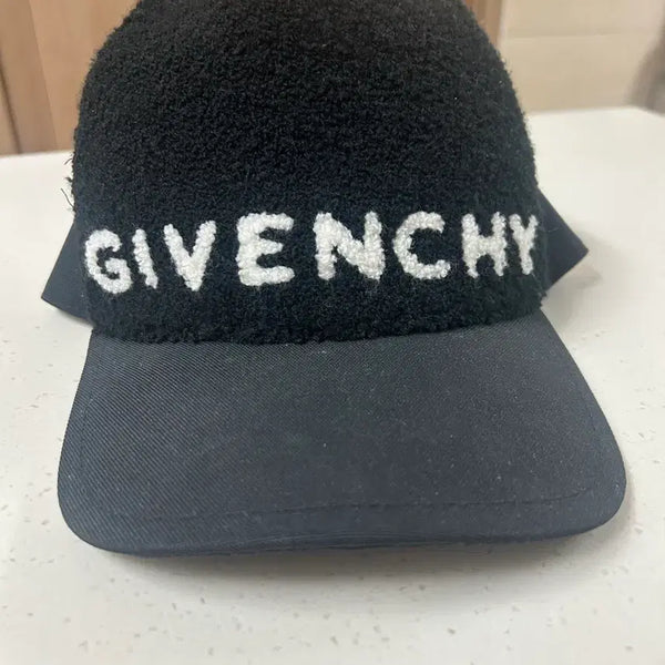 [BUNJANG] Givenchy Lettering Logo Towel Ball Cap / 지방시 레터링로고 타올볼캡