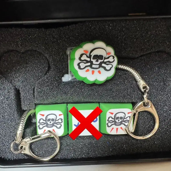 [BUNJANG] Mom's Touch Mugihansangsa Keycap + Tin Case / 맘스터치 무한상사 키캡+틴케이스