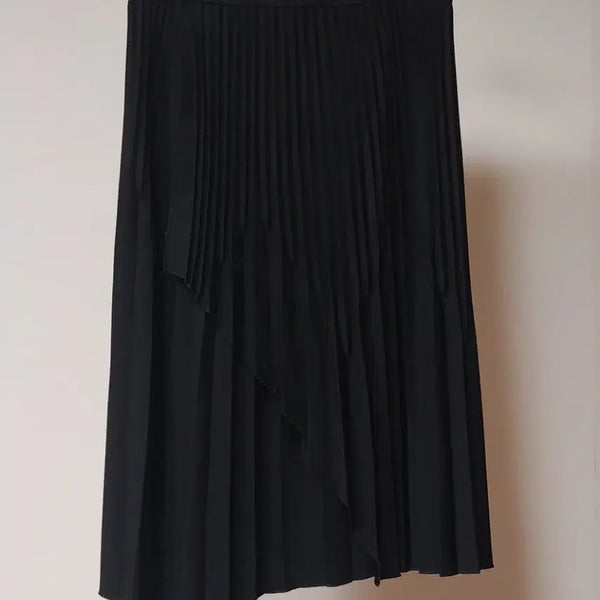 [BUNJANG] Kenzo Women's 27-inch Pleated Wrap Skirt / 겐조 여 27인치  플리츠 스커트 랩스커트