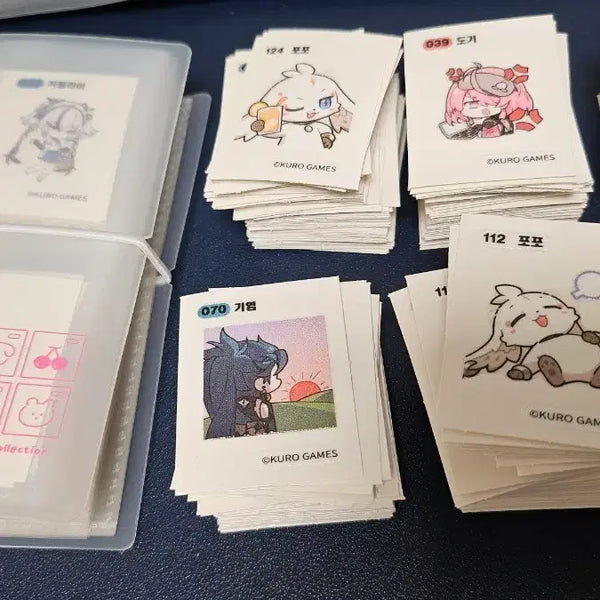 [BUNJANG] JoJo's Bizarre Adventure POGs Bundle Set / 명조 띠부띠부씰 108종 일괄