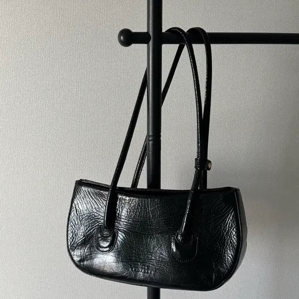 [BUNJANG] Andielles Horizon Bag Glossy Black / 앤딜로즈 호라이즌백 글로시블랙