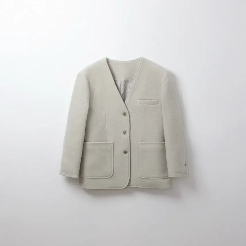[BUNJANG] Archive J2U Lapel-less Half Coat New With Tags / 아카이브제이투유 노카라 하프 코트 택 달린 새상품 판매