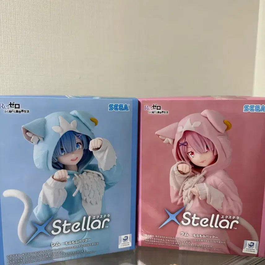 [BUNJANG] Re:Zero Sega Rem & Ram Figure (Sealed) / Re: 제로 세가 렘 람 피규어 세트 판매합니다