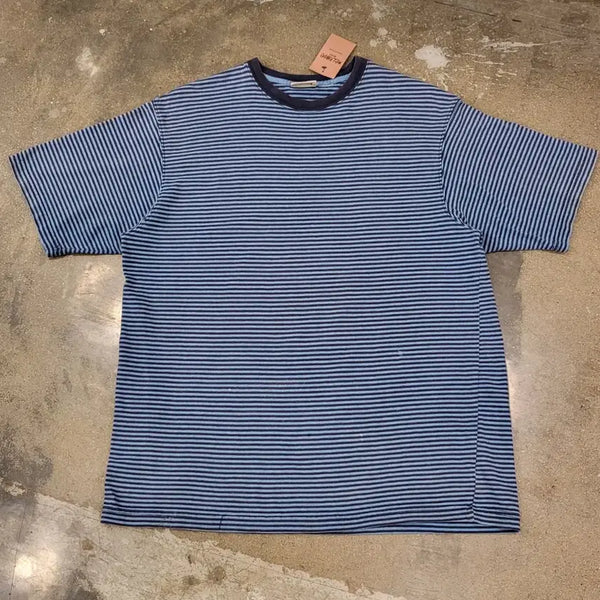 [BUNJANG] 90s USA Vintage Striped Ringer T-Shirt / 90s 미국빈티지 스트라이프 단가라 링거티 링거반팔티