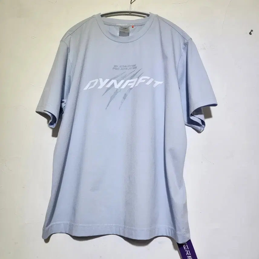 [BUNJANG] Dynafit Light Blue Short Sleeve T-Shirt (Size 95) / 빈티지존 다이나핏 반팔티 95